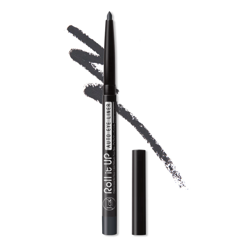 Glamour Us_Jcat_Makeup_Roll It Up Auto Eyeliner Pencil_Dark Grey_RAE104 The best affordable Latina and Mexican makeup, beauty and cosmetics supply store in Chula Vista, San Diego