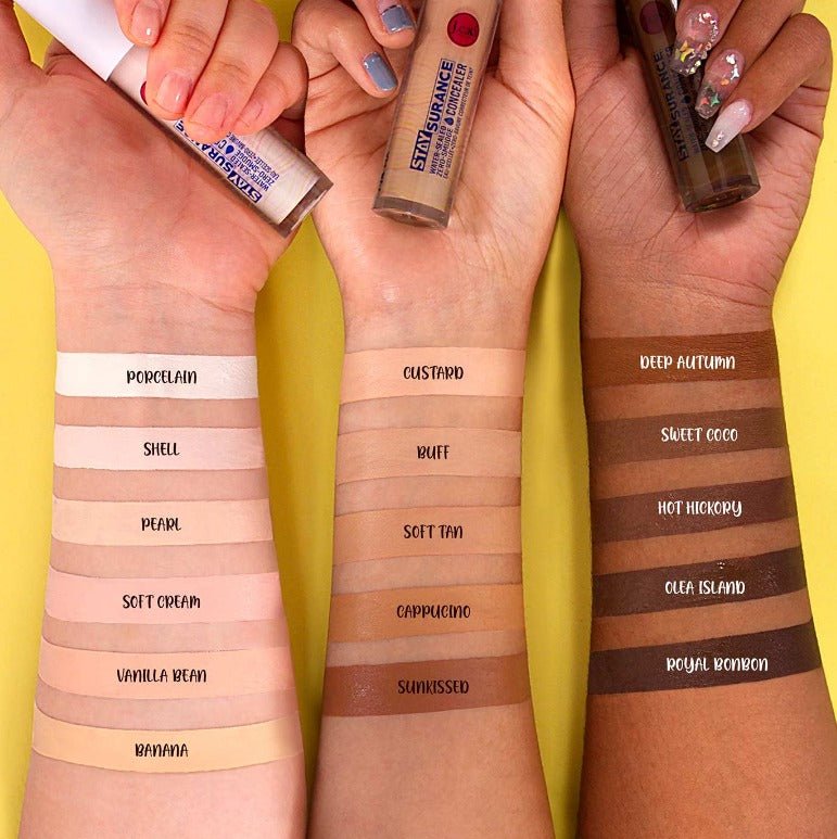 Glamour Us_Jcat_Makeup_Stay Surance Water Sealed Zero Smudge Concealer_Porcelain_SHC101 The best affordable Latina and Mexican makeup, beauty and cosmetics supply store in Chula Vista, San Diego