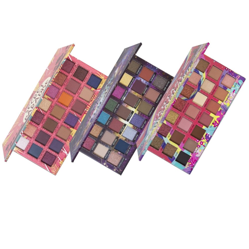 Glamour Us_Jcat_Makeup_Take Me Away 21 Eyeshadow Palettes*_Secret Paradise palette_ESP301