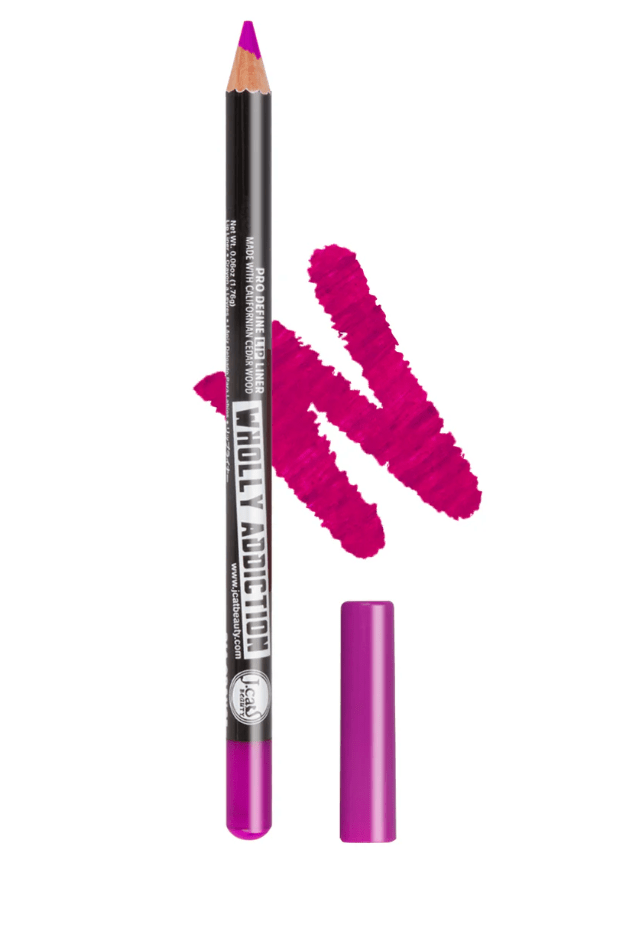 Glamour Us_Jcat_Makeup_Wholly Addiction Pro Define Lip Liner Pencil_Fuchsia_WL204 The best affordable Latina and Mexican makeup, beauty and cosmetics supply store in Chula Vista, San Diego