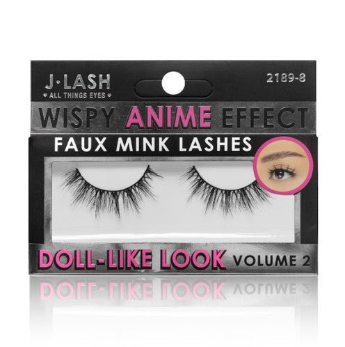 Glamour Us_JLASH_Lashes_2189 - 8 Wispy Anime Effect Faux Mink Lashes__JL-2189-8 The best affordable Latina and Mexican makeup, beauty and cosmetics supply store in Chula Vista, San Diego