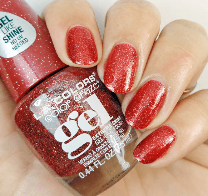 Glamour Us_L.A. Colors_Nails_Color Craze Extreme Shine Gel Polish_Crush_CNL284 The best affordable Latina and Mexican makeup, beauty and cosmetics supply store in Chula Vista, San Diego