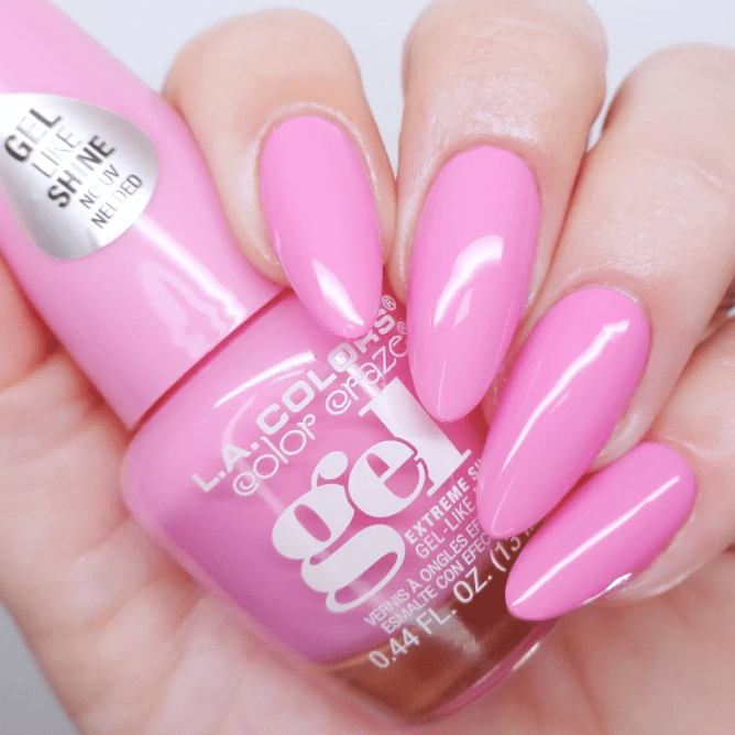 Glamour Us_L.A. Colors_Nails_Color Craze Extreme Shine Gel Polish_Girly_CNL643