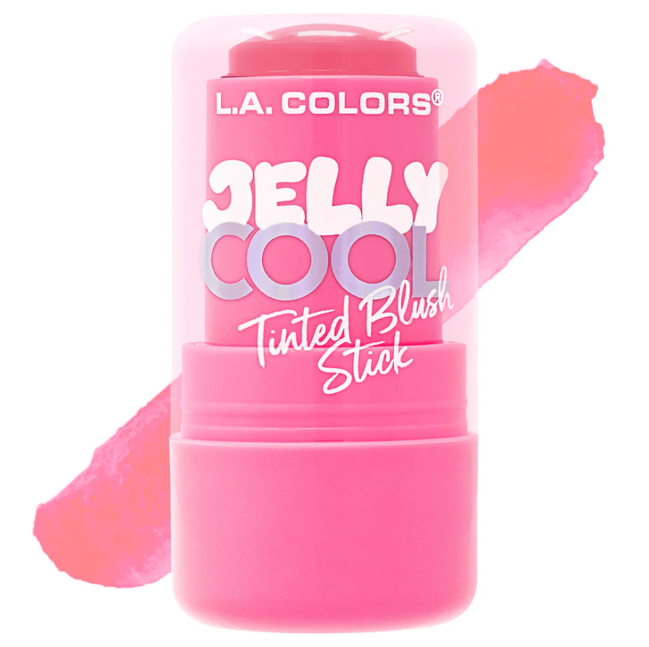 Glamour Us_L.A. Colors_Makeup_Jelly Cool Tinted Blush Stick_Icy Pomegranate_CBL280 The best affordable Latina and Mexican makeup, beauty and cosmetics supply store in Chula Vista, San Diego