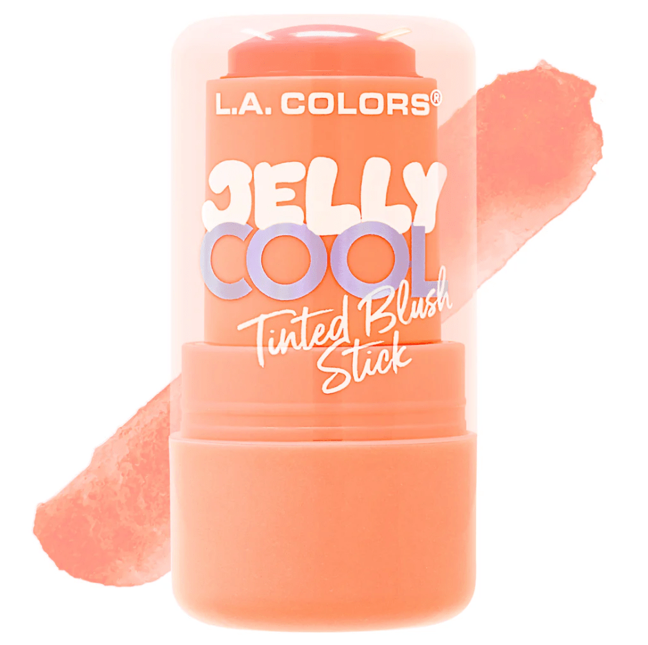 Glamour Us_L.A. Colors_Makeup_Jelly Cool Tinted Blush Stick_Icy Sunset_CBL278 The best affordable Latina and Mexican makeup, beauty and cosmetics supply store in Chula Vista, San Diego