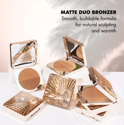 Glamour Us_L.A. Girl_Makeup_Duo Sculpt &amp; Define Matte Bronzer_Sculpt Siren_GFP688 The best affordable Latina and Mexican makeup, beauty and cosmetics supply store in Chula Vista, San Diego