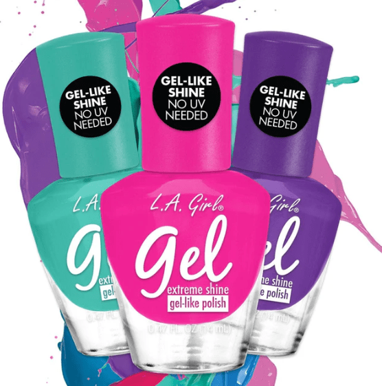 Glamour Us_L.A. Girl_Nails_Extreme Shine Gel Like Nail Polish_Pinky Swear_GNL923 The best affordable Latina and Mexican makeup, beauty and cosmetics supply store in Chula Vista, San Diego
