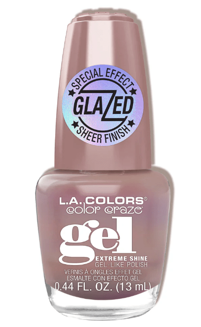 Glamour Us_L.A. Colors_Nails_Glazed Gel Like Nail Polish_Duchess_CNL697 The best affordable Latina and Mexican makeup, beauty and cosmetics supply store in Chula Vista, San Diego