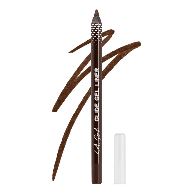 Glamour Us_L.A. Girl_Makeup_Glide Gel Eyeliner_Dark Brown_GP633 The best affordable Latina and Mexican makeup, beauty and cosmetics supply store in Chula Vista, San Diego