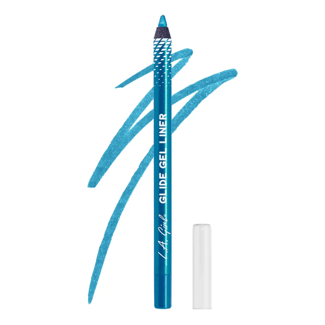 Glamour Us_L.A. Girl_Makeup_Glide Gel Eyeliner_Mermaid Blue_GP638