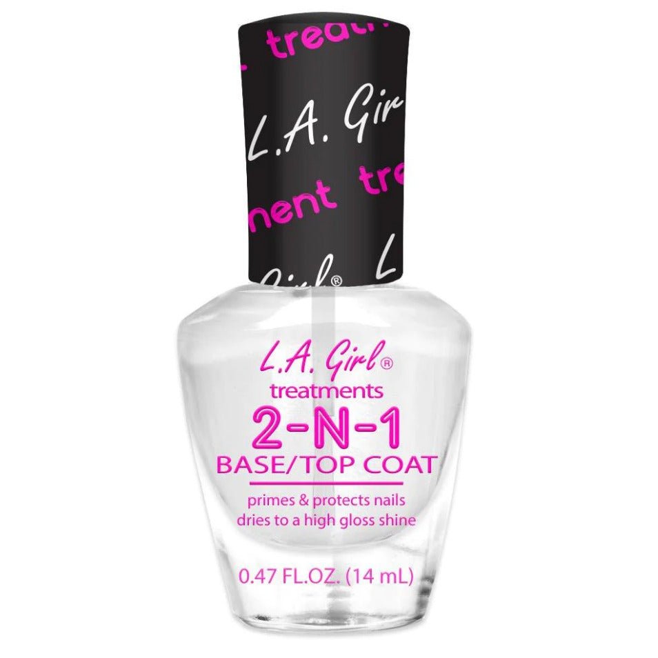 Glamour Us_L.A. Girl_Nails_Nail Treatments_2 In 1 Base/Top Coat_GNT44 The best affordable Latina and Mexican makeup, beauty and cosmetics supply store in Chula Vista, San Diego