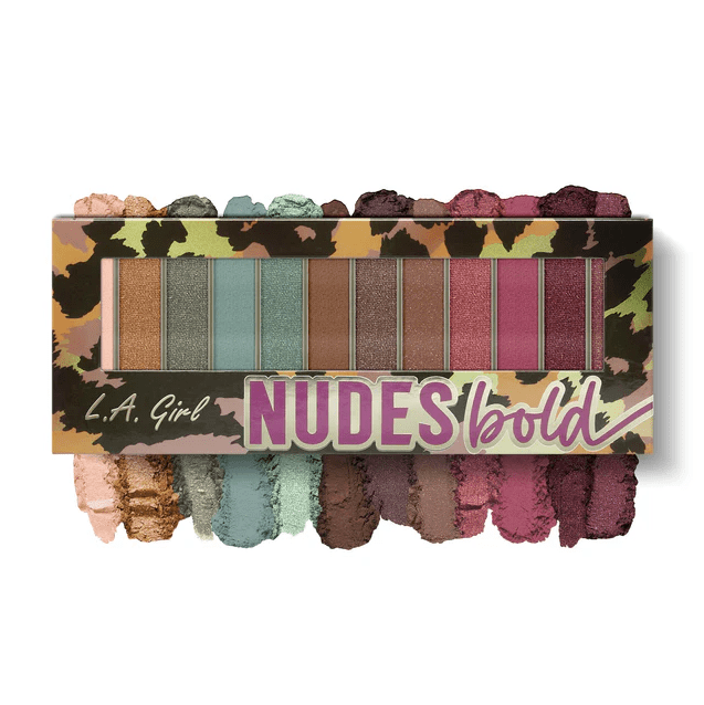 Glamour Us_L.A. Girl_Makeup_Nudes Eyeshadow Palette_Bold_GE319