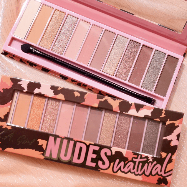 Glamour Us_L.A. Girl_Makeup_Nudes Eyeshadow Palette_Natural_GE316