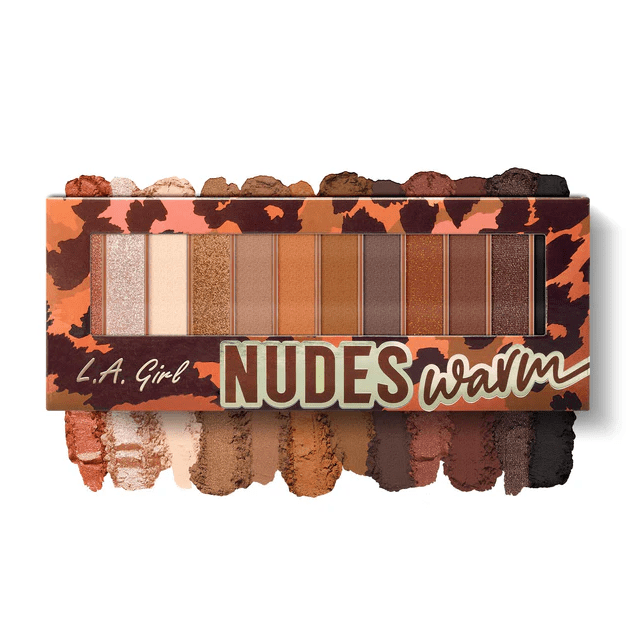 Glamour Us_L.A. Girl_Makeup_Nudes Eyeshadow Palette_Warm_GE317