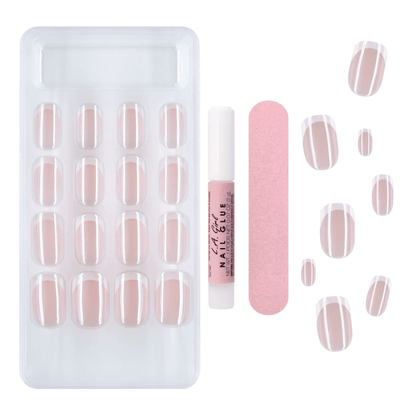 Glamour Us_L.A. Girl_Nails_Oh So Shiny Nail Fx Glue-on Nail Tips - Mirror Mirror__GNT798 The best affordable Latina and Mexican makeup, beauty and cosmetics supply store in Chula Vista, San Diego
