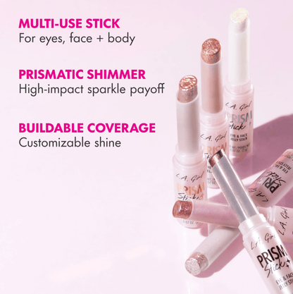 Glamour Us_L.A. Girl_Makeup_Prism Eye &amp; Face Jelly Stick_Angelic Glow_G97931 The best affordable Latina and Mexican makeup, beauty and cosmetics supply store in Chula Vista, San Diego