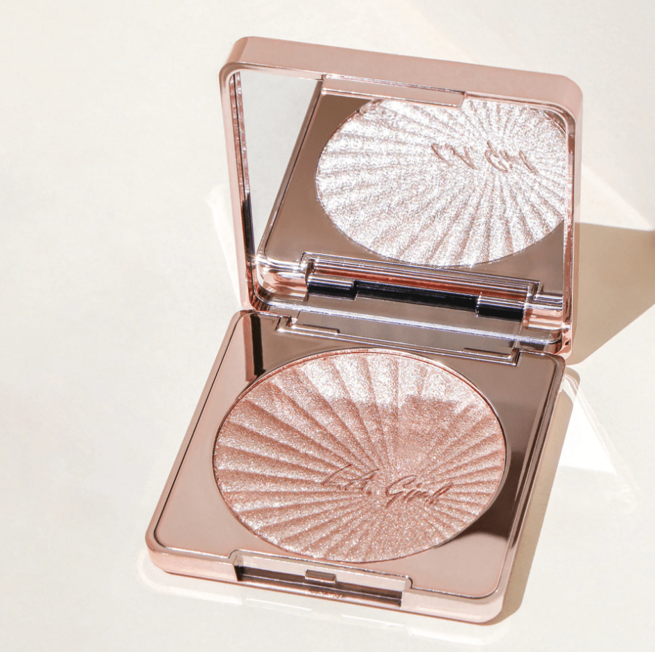 Glamour Us_L.A. Girl_Makeup_Shimmer &amp; Sparkle Highlighter with Mirror__GFP685 The best affordable Latina and Mexican makeup, beauty and cosmetics supply store in Chula Vista, San Diego