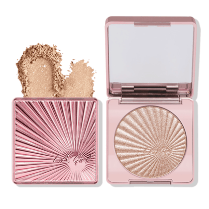 Glamour Us_L.A. Girl_Makeup_Shimmer &amp; Sparkle Highlighter with Mirror__GFP685 The best affordable Latina and Mexican makeup, beauty and cosmetics supply store in Chula Vista, San Diego