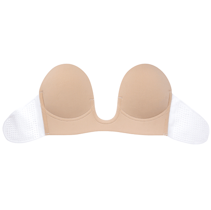 Glamour Us_Luv Me Luv_Bras_V Bra Backless Strapless_Nude D_6093