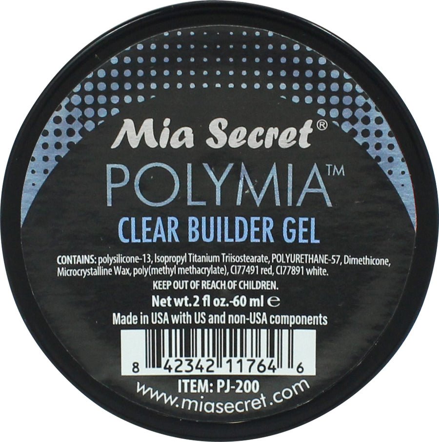 Glamour Us_Mia Secret_Nails_Clear Polymia Builder Gel 2 oz.__PJ - 201