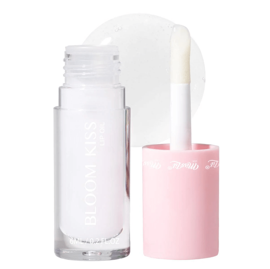 Glamour Us_Miss Lil_Makeup_Bloom Kiss Lip Oil_Lucy_MLLO - 01 The best affordable Latina and Mexican makeup, beauty and cosmetics supply store in Chula Vista, San Diego