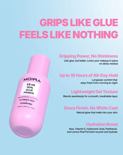 Glamour Us_Moira_Makeup_16HR Seal Glue Primer__HRP001 The best affordable Latina and Mexican makeup, beauty and cosmetics supply store in Chula Vista, San Diego