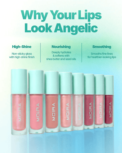 Glamour Us_Moira_Makeup_Angel Glow Gloss_Celestial Spark_AGG001 The best affordable Latina and Mexican makeup, beauty and cosmetics supply store in Chula Vista, San Diego