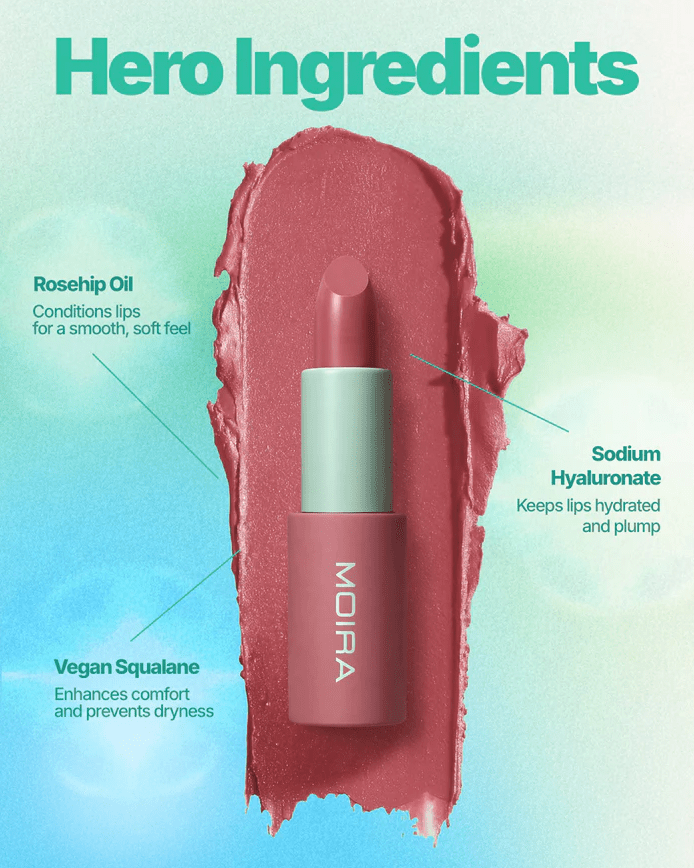 Glamour Us_Moira_Makeup_Angel Satin Lipstick_Blush Cloud_ASL001 The best affordable Latina and Mexican makeup, beauty and cosmetics supply store in Chula Vista, San Diego