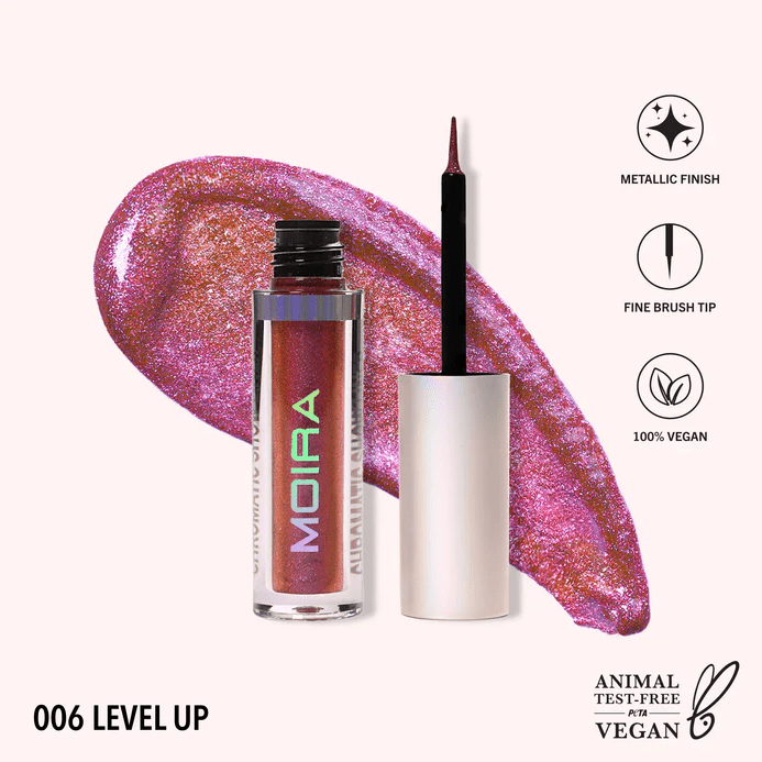 Glamour Us_Moira_Makeup_Chromatic Show Liquid Liner_Level Up_CRSL006 The best affordable Latina and Mexican makeup, beauty and cosmetics supply store in Chula Vista, San Diego