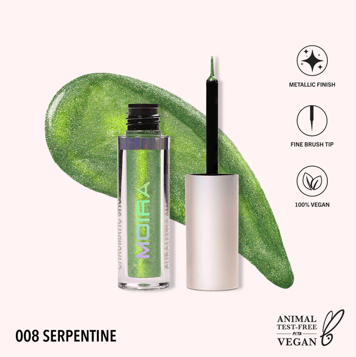 Glamour Us_Moira_Makeup_Chromatic Show Liquid Liner_Serpentine_CRSL008 The best affordable Latina and Mexican makeup, beauty and cosmetics supply store in Chula Vista, San Diego