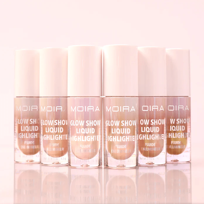 Glamour Us_Moira_Makeup_Glow Show Liquid Highlighter_Vanilla Bliss_GSLH001 The best affordable Latina and Mexican makeup, beauty and cosmetics supply store in Chula Vista, San Diego