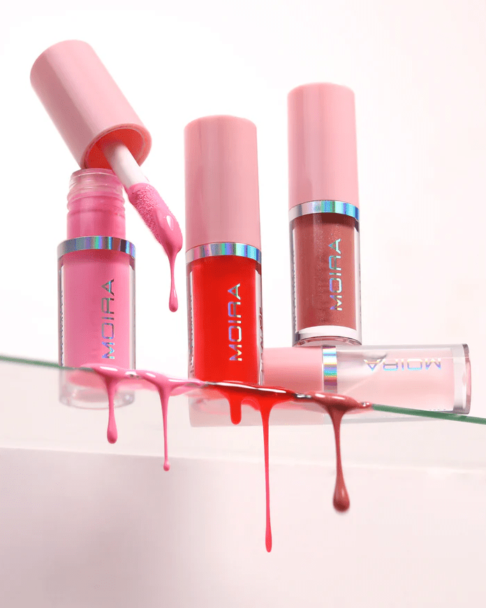 Glamour Us_Moira_Makeup_Lip Glaze Oil Plumper_Spicy Rose_LOP001 Latina makeup, beauty and skincare supply store Mexican makeup products