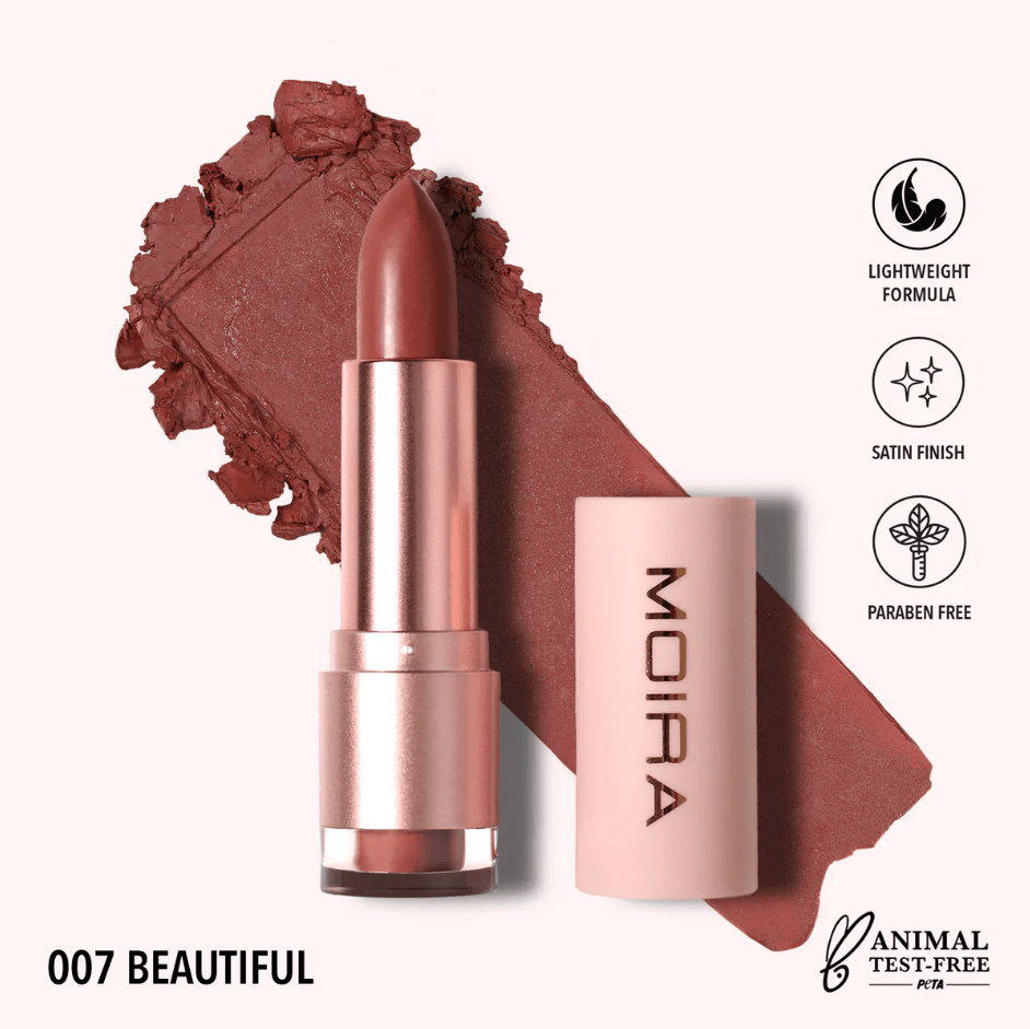 Glamour Us_Moira_Makeup_Lip Goddess Lipstick_Beautiful_GDL007 The best affordable Latina and Mexican makeup, beauty and cosmetics supply store in Chula Vista, San Diego