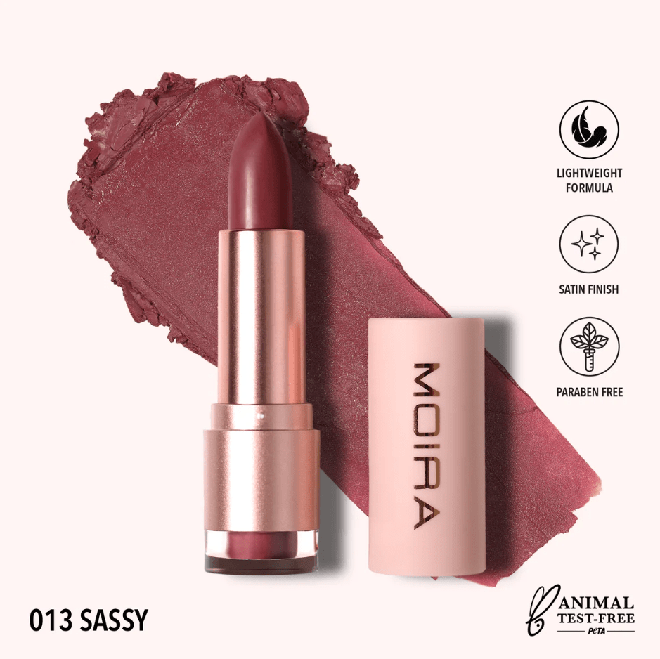 Glamour Us_Moira_Makeup_Lip Goddess Lipstick_Sassy_GDL013 The best affordable Latina and Mexican makeup, beauty and cosmetics supply store in Chula Vista, San Diego
