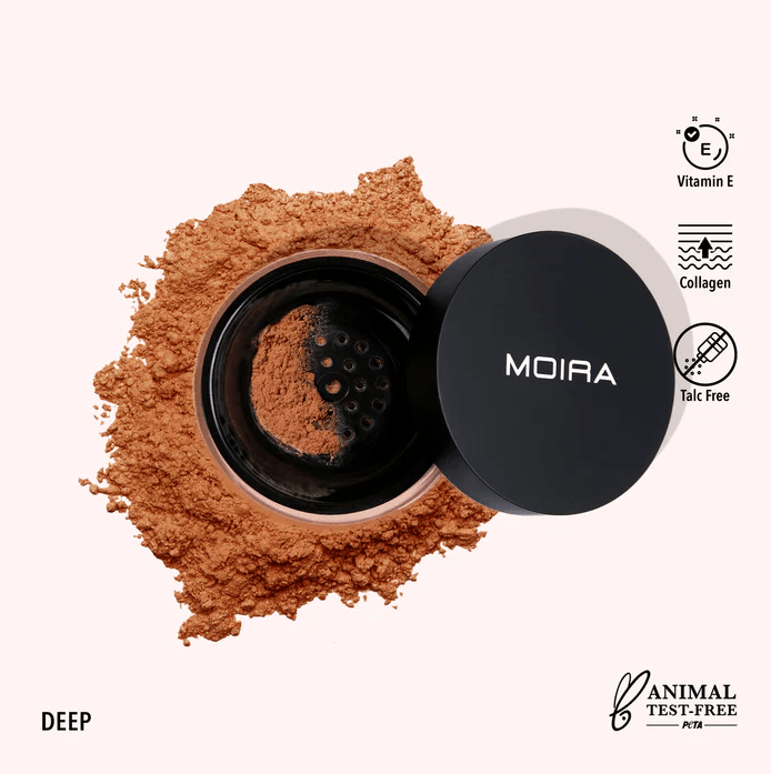 Glamour Us_Moira_Makeup_Loose Setting Powder_Deep_LSP004 The best affordable Latina and Mexican makeup, beauty and cosmetics supply store in Chula Vista, San Diego