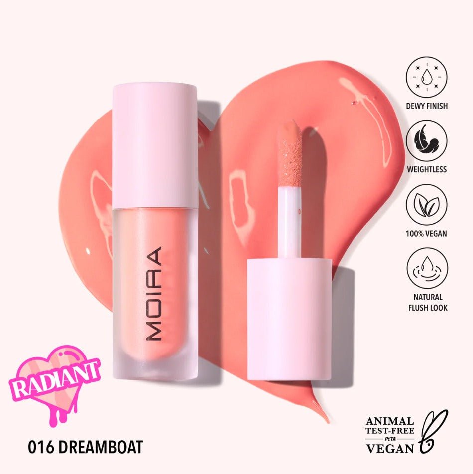 Glamour Us_Moira_Makeup_Love Steady Liquid Blush_Dreamboat_LLB016 The best affordable Latina and Mexican makeup, beauty and cosmetics supply store in Chula Vista, San Diego
