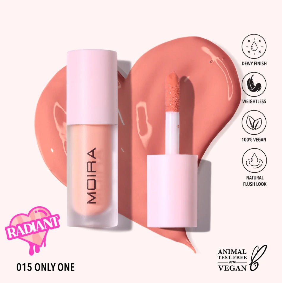 Glamour Us_Moira_Makeup_Love Steady Liquid Blush_Only One_LLB015 The best affordable Latina and Mexican makeup, beauty and cosmetics supply store in Chula Vista, San Diego