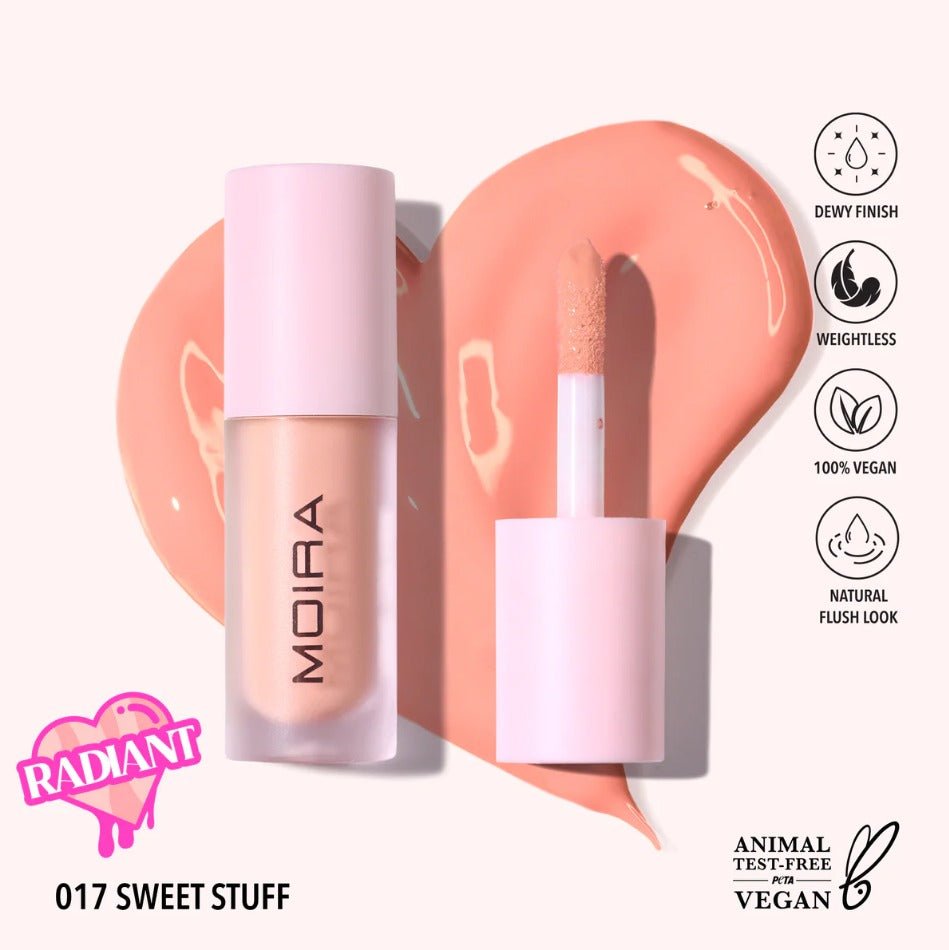 Glamour Us_Moira_Makeup_Love Steady Liquid Blush_Sweet Stuff_LLB017 The best affordable Latina and Mexican makeup, beauty and cosmetics supply store in Chula Vista, San Diego