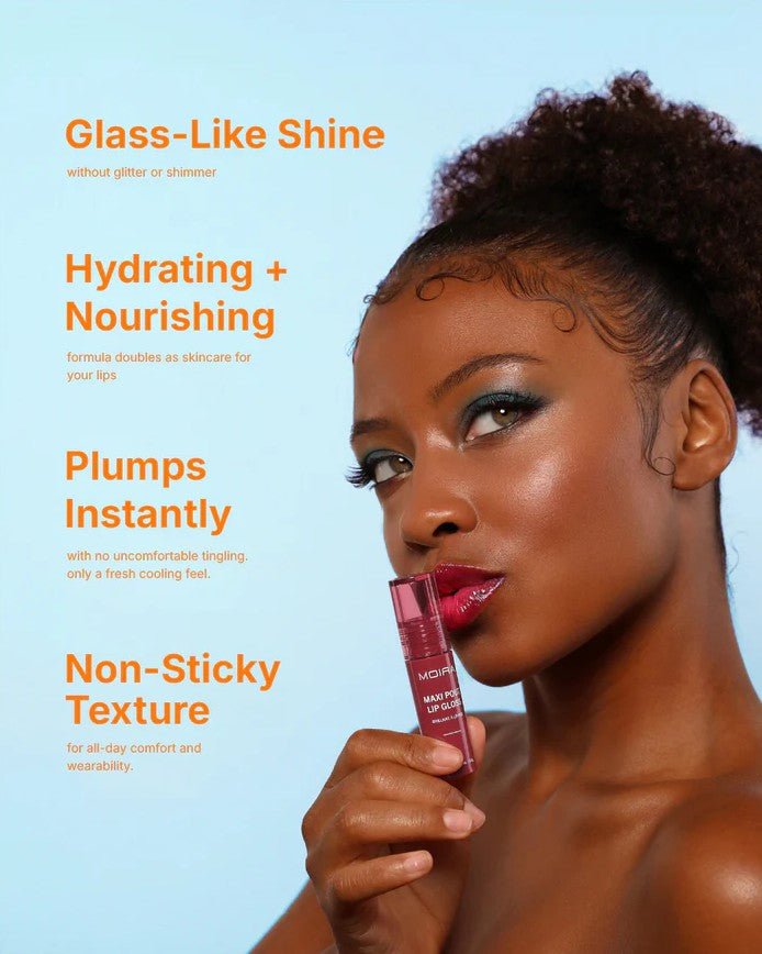 Glamour Us_Moira_Makeup_Maxi Pout Lip Gloss_Candy Kiss_MPLG001 The best affordable Latina and Mexican makeup, beauty and cosmetics supply store in Chula Vista, San Diego