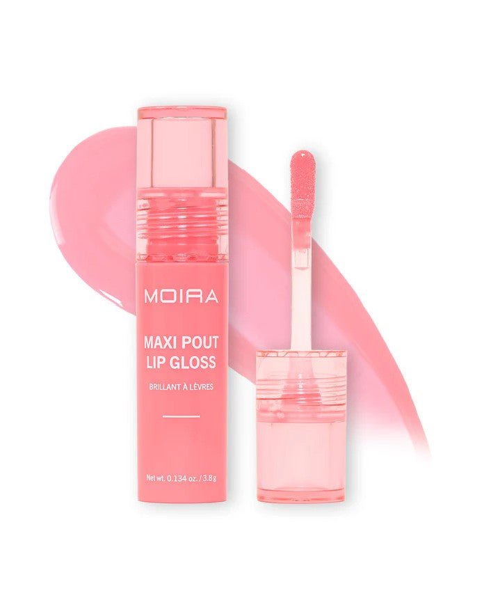 Glamour Us_Moira_Makeup_Maxi Pout Lip Gloss_Pink Paradise_MPLG006 The best affordable Latina and Mexican makeup, beauty and cosmetics supply store in Chula Vista, San Diego