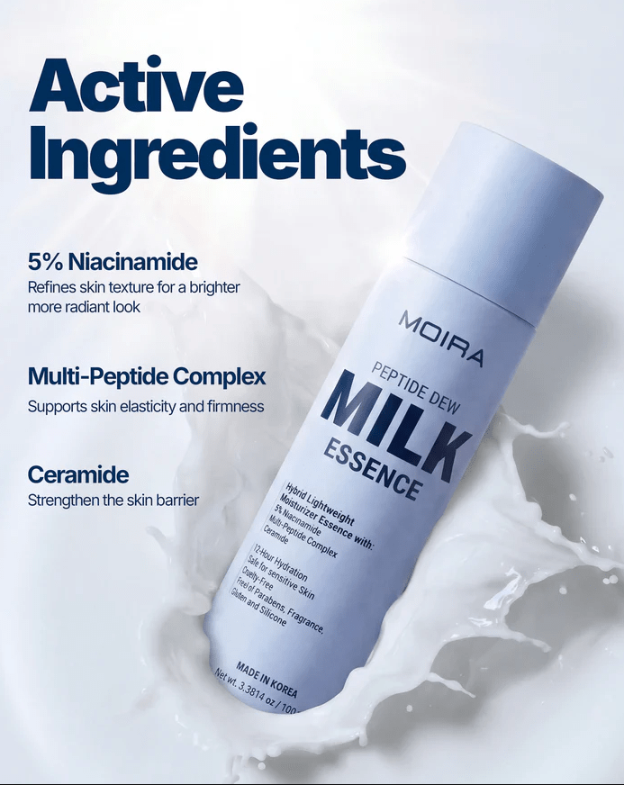 Glamour Us_Moira_Skincare_Peptide Dew Milk Essence Moisturizer__PME001 The best affordable Latina and Mexican makeup, beauty and cosmetics supply store in Chula Vista, San Diego
