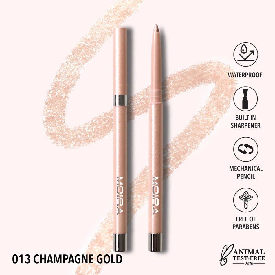 Glamour Us_Moira_Makeup_Statement Shimmer Liner_Champagne Gold_SSL013