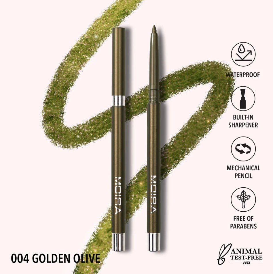 Glamour Us_Moira_Makeup_Statement Shimmer Liner_Golden Olive_SSL004