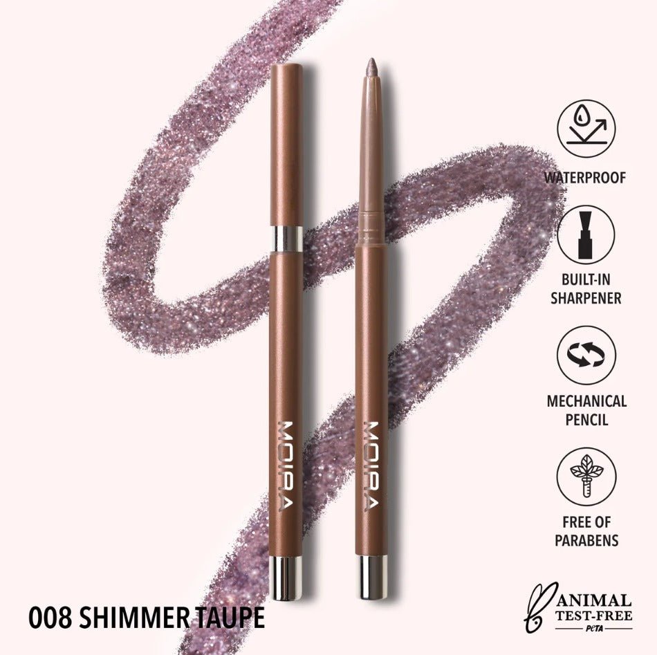 Glamour Us_Moira_Makeup_Statement Shimmer Eyeliner_Shimmer Taupe_SSL008 The best affordable Latina and Mexican makeup, beauty and cosmetics supply store in Chula Vista, San Diego