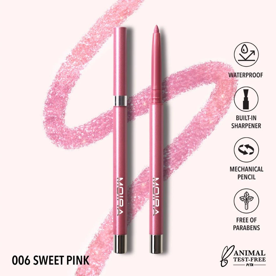 Glamour Us_Moira_Makeup_Statement Shimmer Liner_Sweet Pink_SSL006