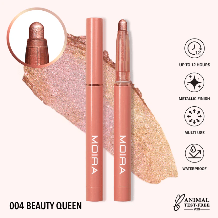 Glamour Us_Moira_Makeup_Stellar Glaze Stick Eyeshadow_Beauty Queen_SSS004 The best affordable Latina and Mexican makeup, beauty and cosmetics supply store in Chula Vista, San Diego
