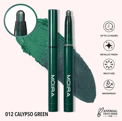 Glamour Us_Moira_Makeup_Stellar Glaze Stick Shadow_Calypso Green_SSS012