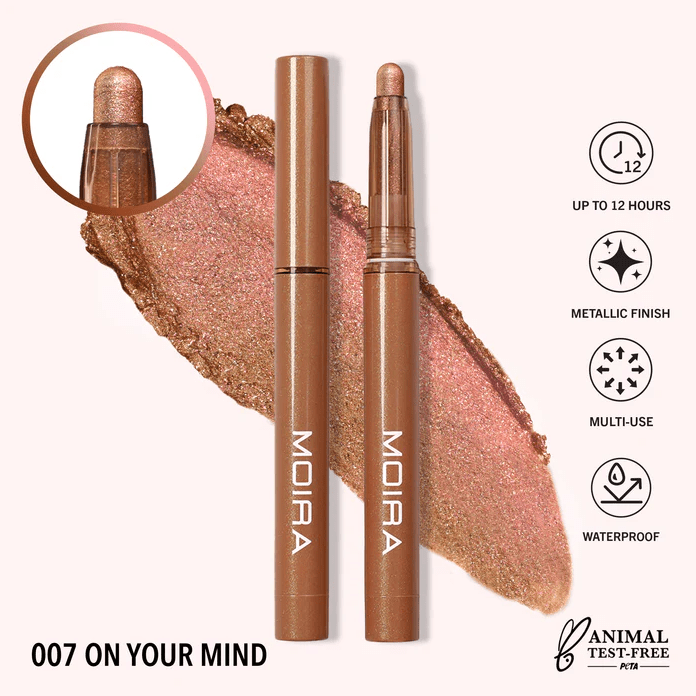 Glamour Us_Moira_Makeup_Stellar Glaze Stick Eyeshadow_On Your Mind_SSS007 The best affordable Latina and Mexican makeup, beauty and cosmetics supply store in Chula Vista, San Diego