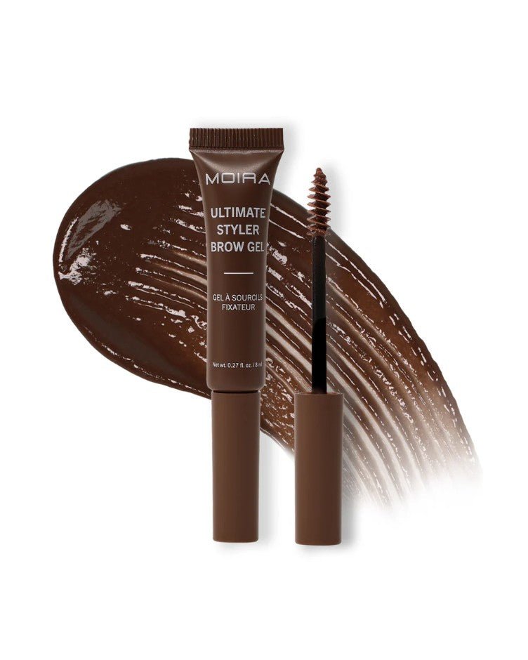Glamour Us_Moira_Makeup_The Ultimate Brow Styler Gel_Brown_BWG003 The best affordable Latina and Mexican makeup, beauty and cosmetics supply store in Chula Vista, San Diego