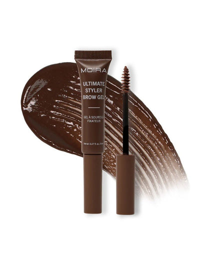 Glamour Us_Moira_Makeup_The Ultimate Brow Styler Gel_Brown_BWG003 The best affordable Latina and Mexican makeup, beauty and cosmetics supply store in Chula Vista, San Diego